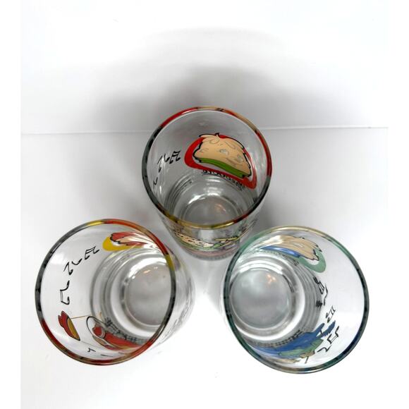 1985 Alvin and the Chipmunks Glass Set of 3 Alvin Simon and Theodore 16 Ounces - Picture 3 of 5